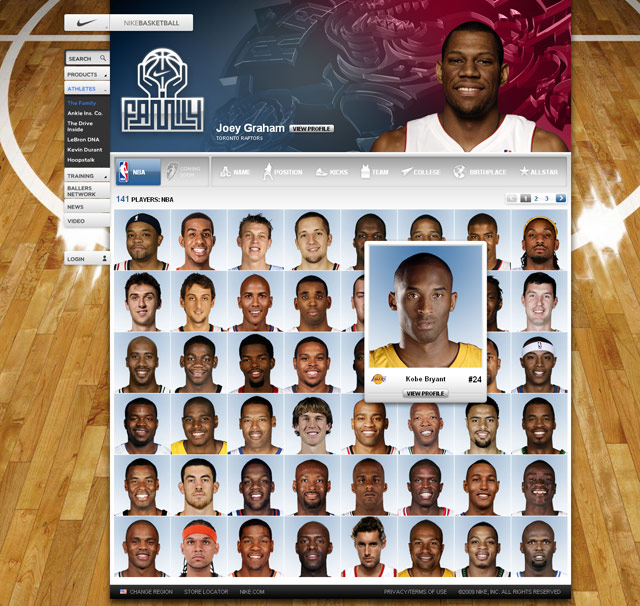 all nba players signed with nike